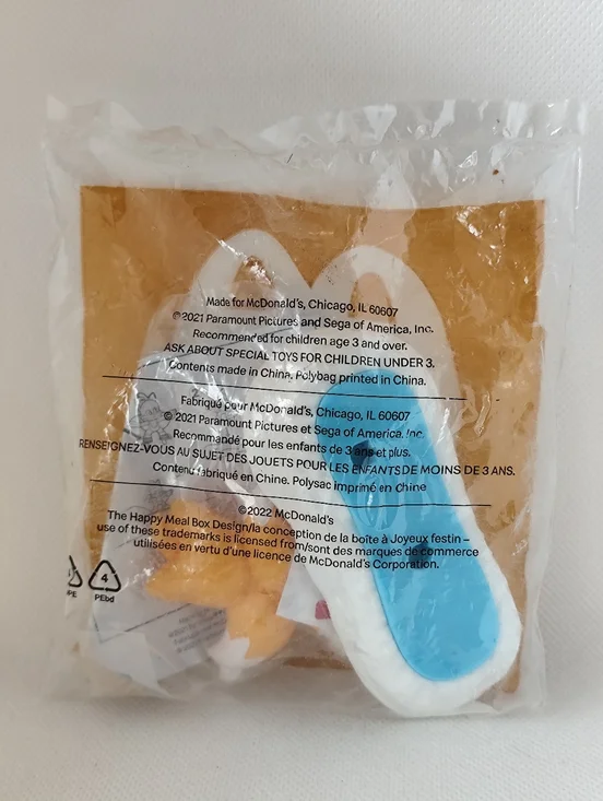 McDonald's | Toys | 322022 Mcdonalds Sonic 2 Movie Sonic Hedgehog Tails ...